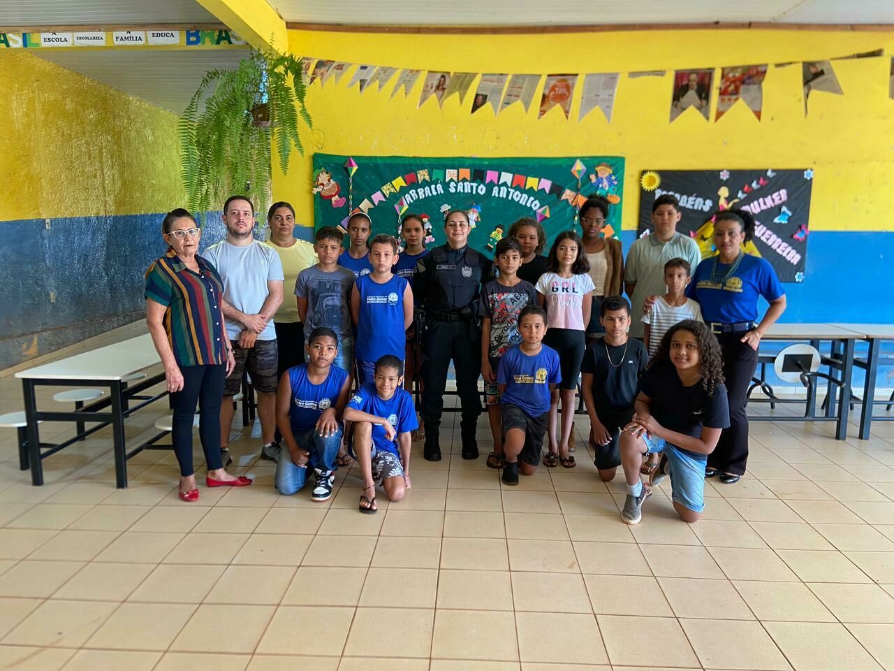 Imagem de compartilhamento para o artigo Polícia Militar Inicia Programa Proerd em escolas de Pedro Gomes da MS Todo dia